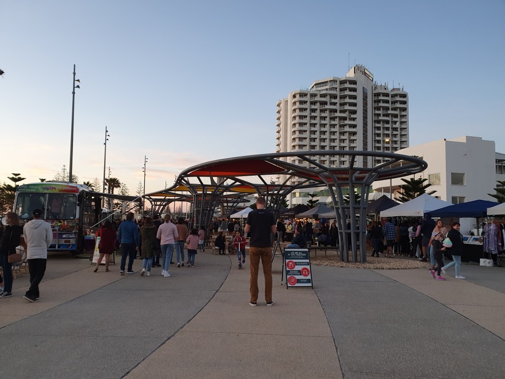 Entrance to the Scarborough Sunset Market